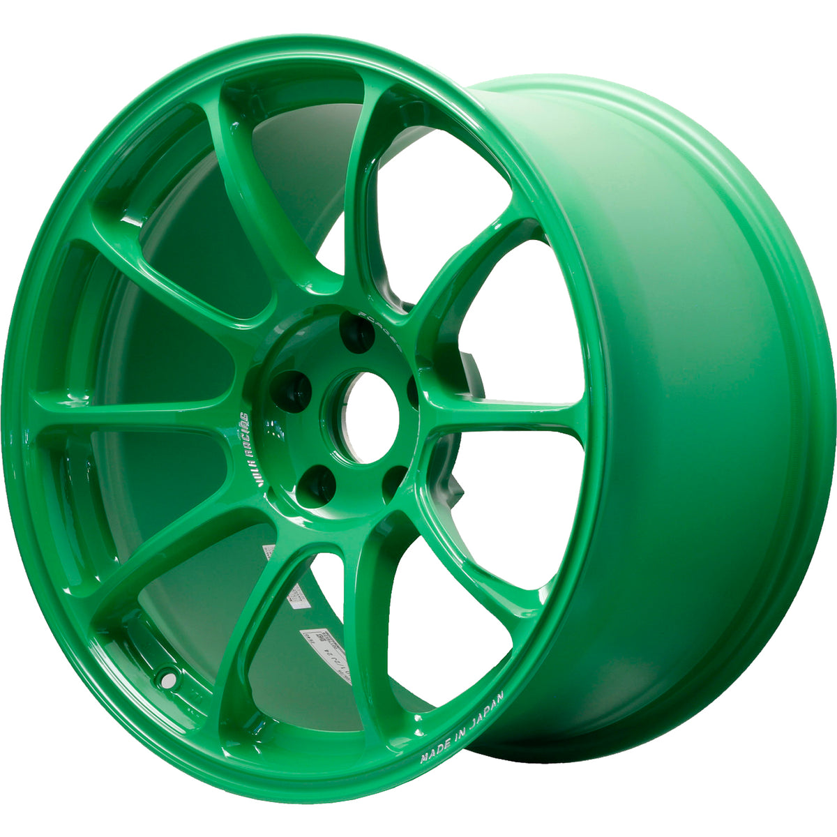 Volk ZE40 Green Wheel