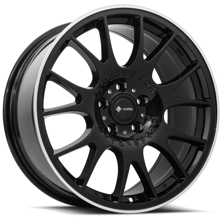 Vors TR14 Black Machined Wheel