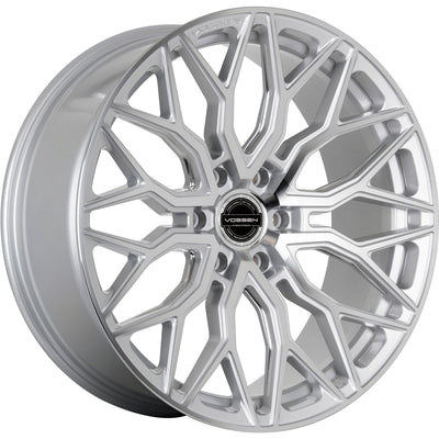 Vossen HF6-3 Silver/Polished wheel