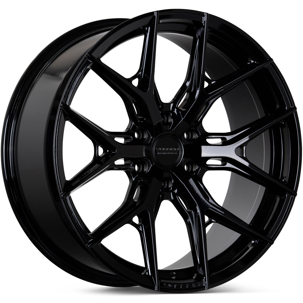 Vossen HF6-4 Black wheel