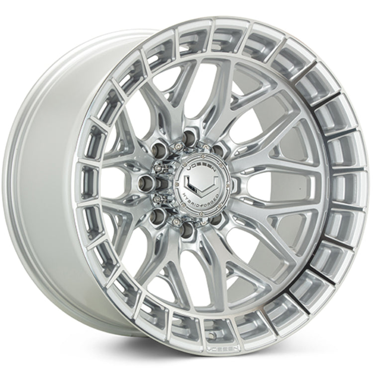 Vossen HFX-1 Silver Machined Wheel
