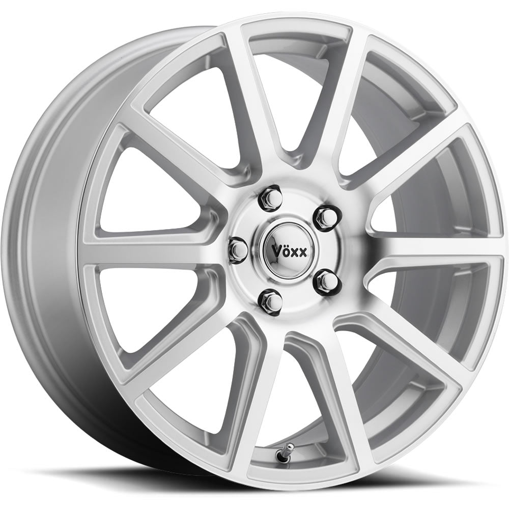 Voxx Mille Silver Machined Wheel