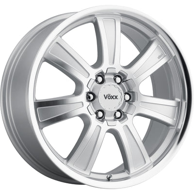 Voxx Turin Silver Machined Wheel