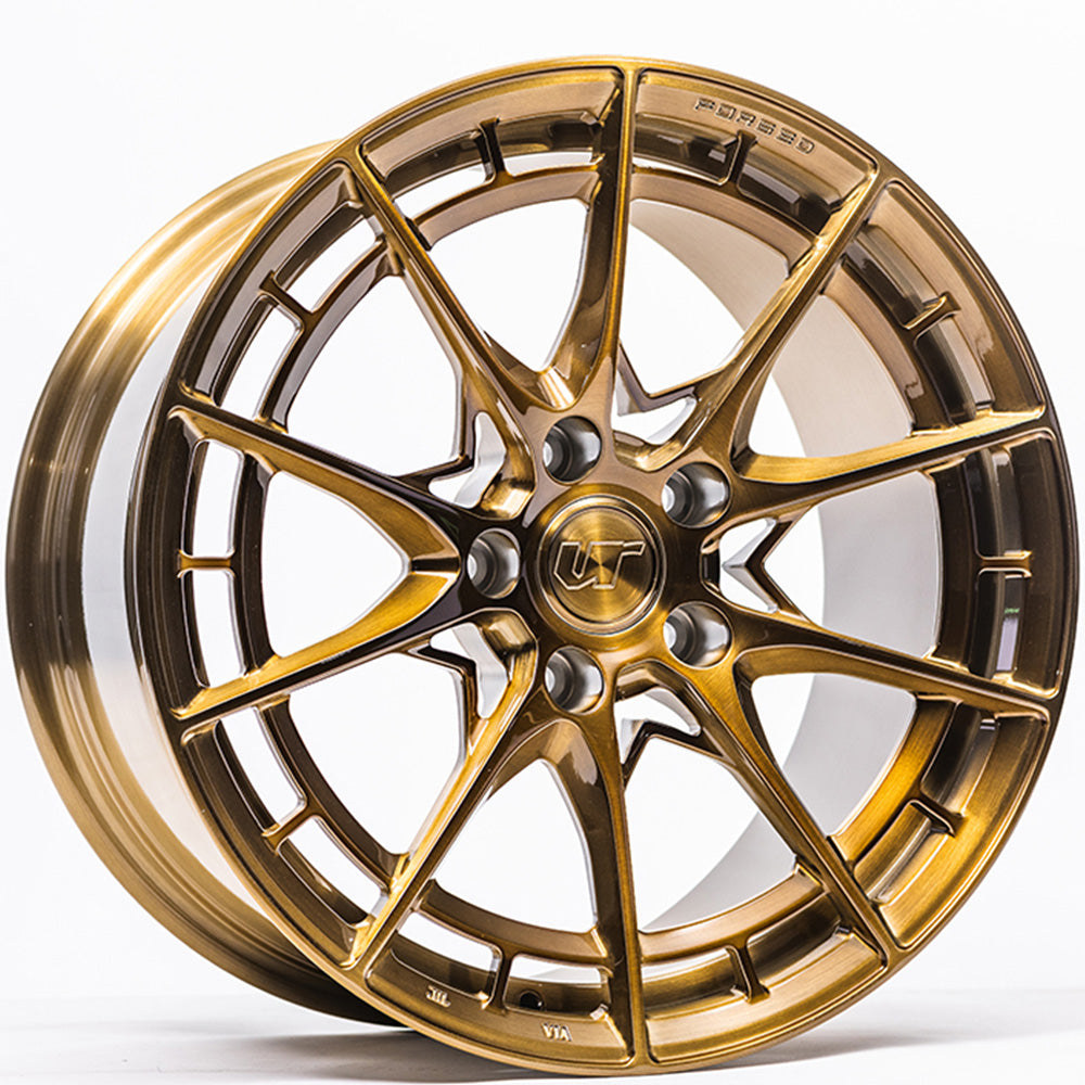 VR Forged D03-R Gold Wheel