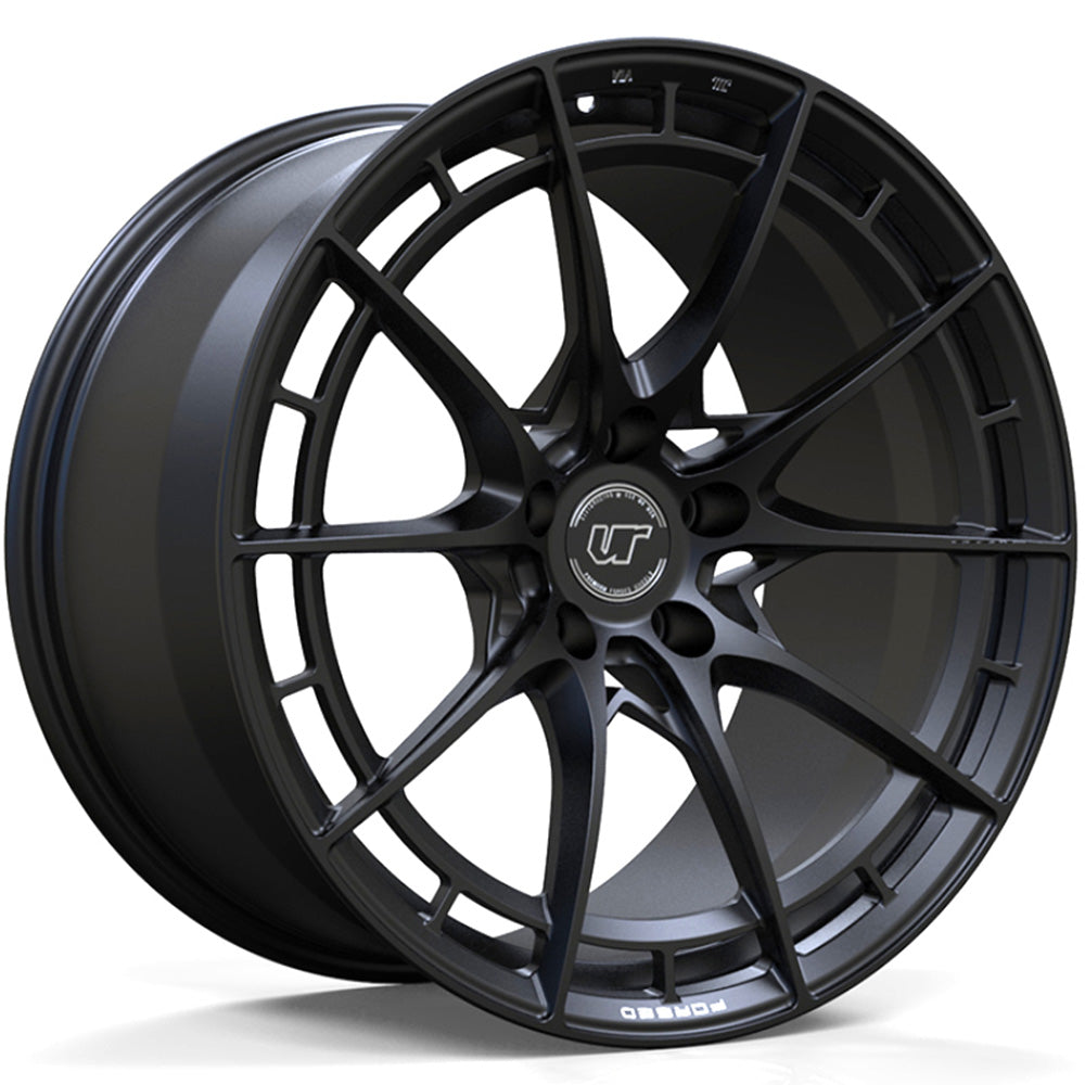 VR Forged D03-R Matte Black Wheel