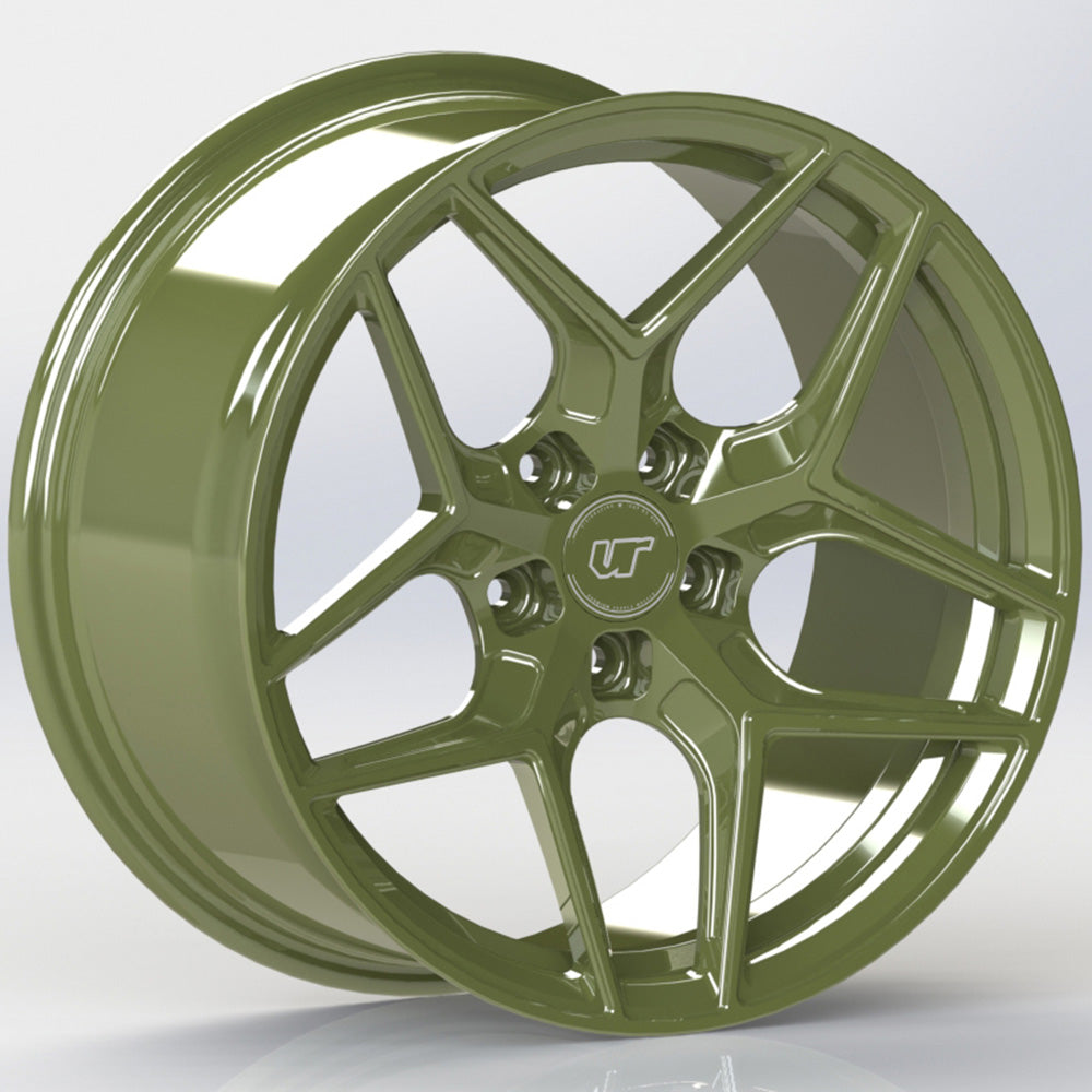 VR Forged D04 Green Wheel