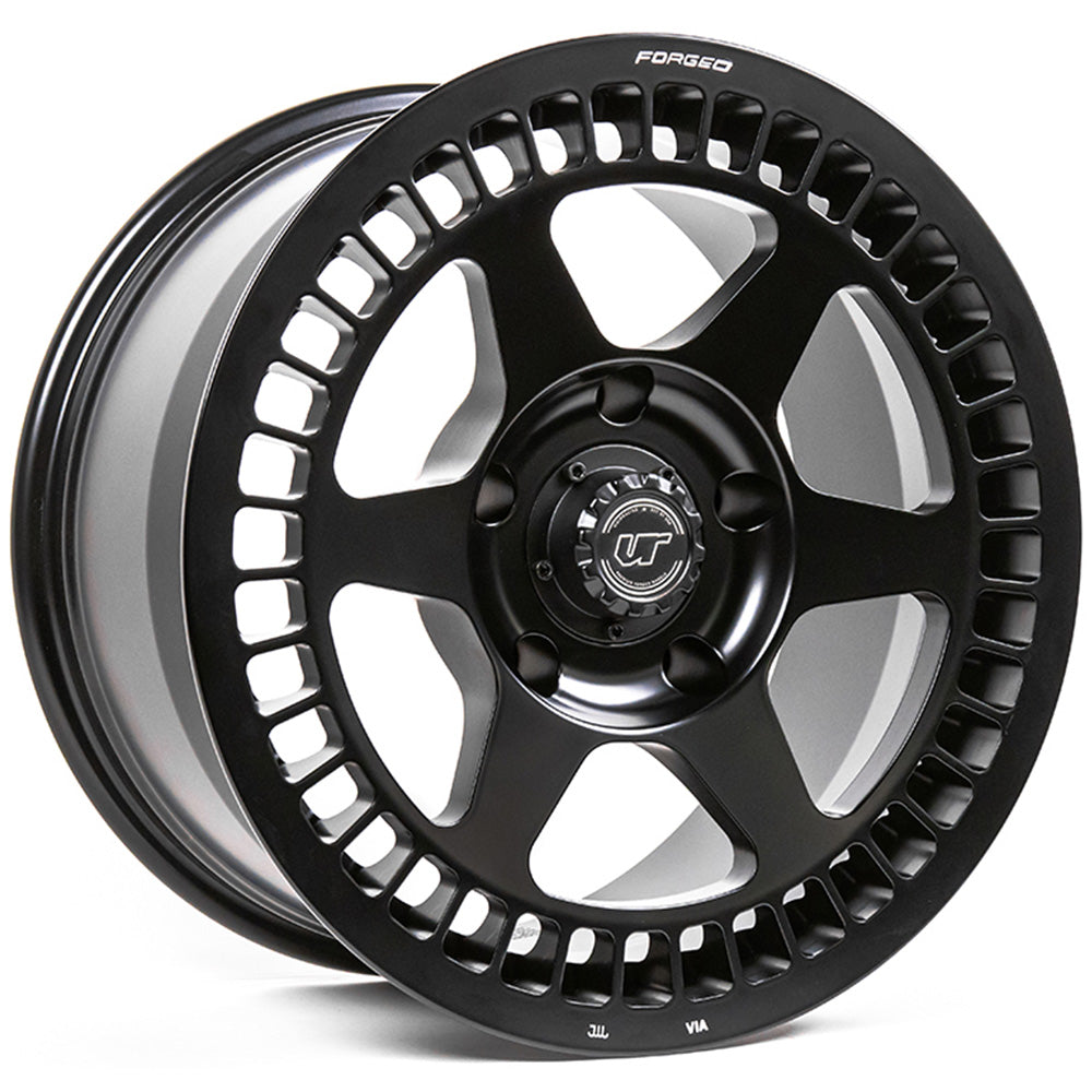 VR Forged D07 Matte Black Wheel