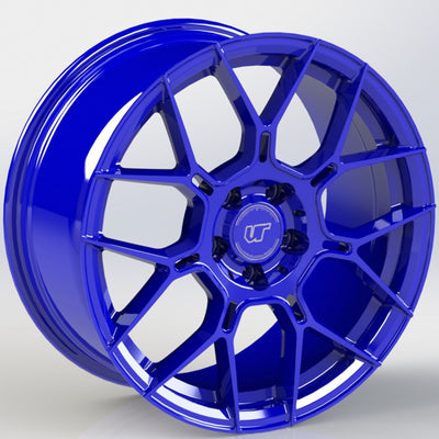 VR Forged D09 Blue Wheel