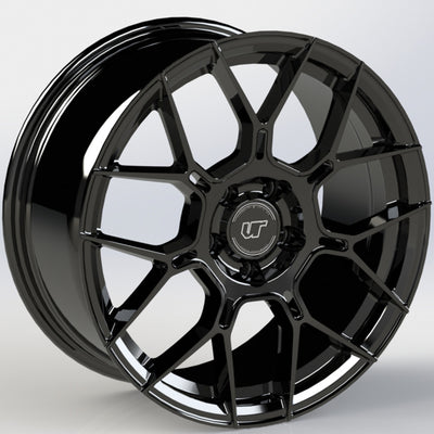 VR Forged D09 Gloss Black Wheel