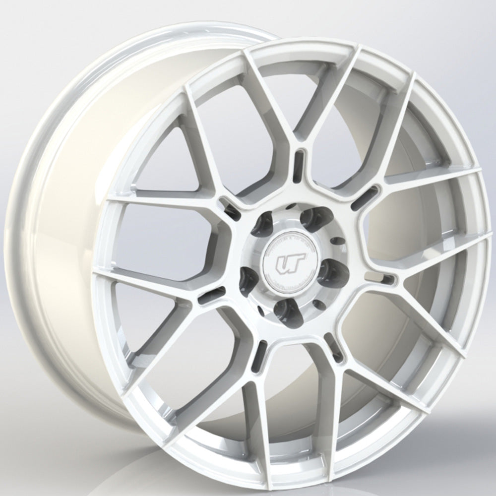 VR Forged D09 Gloss White Wheel