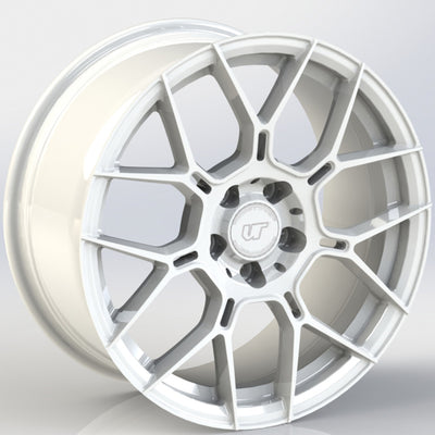 VR Forged D09 Gloss White Wheel