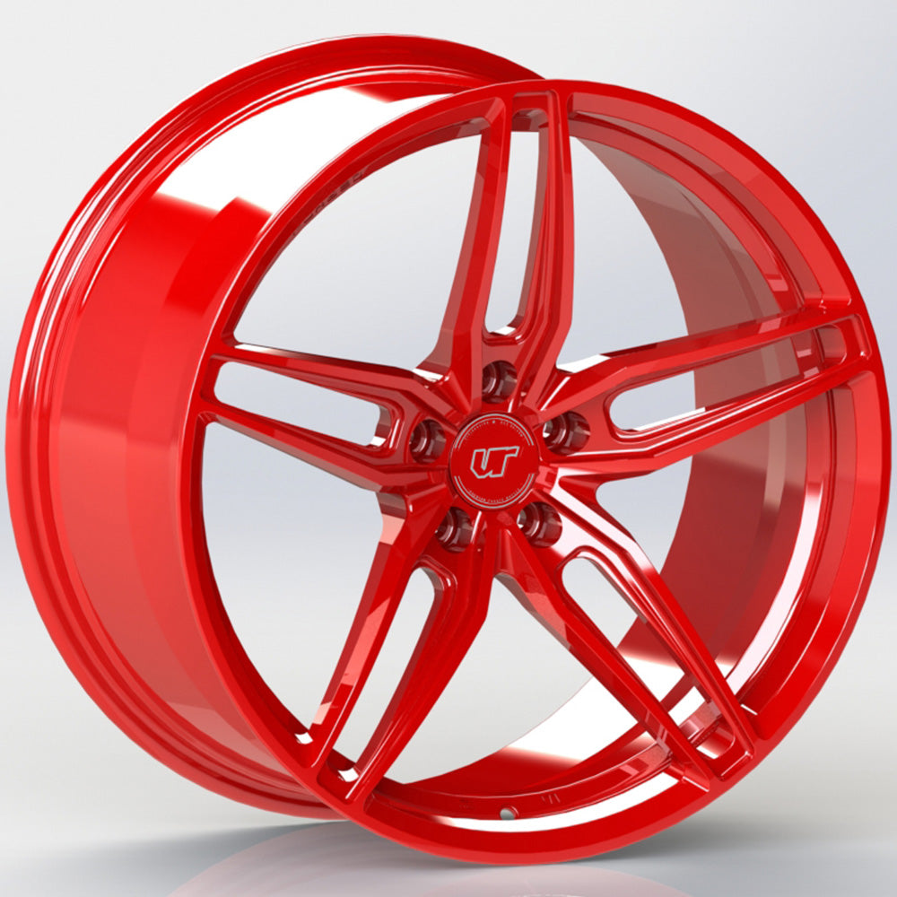 VR Forged D10 Gloss Red Wheel