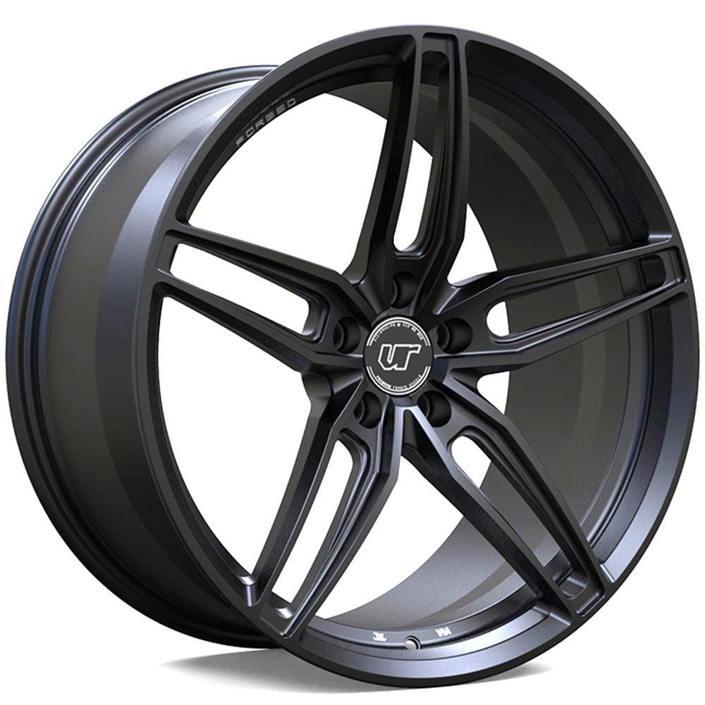 VR Forged D10 Matte Black Wheel