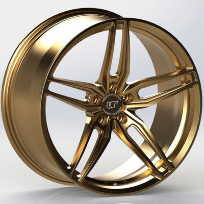 VR Forged D10 Satin Bronze wheel