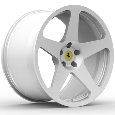 VR Forged D12 Gloss Silver Wheel