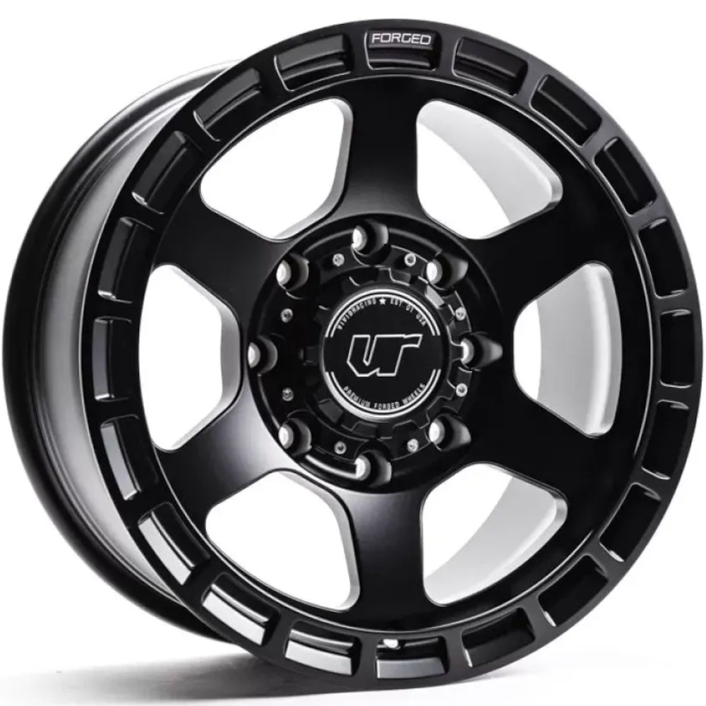VR Forged D14 Matte Black Wheel