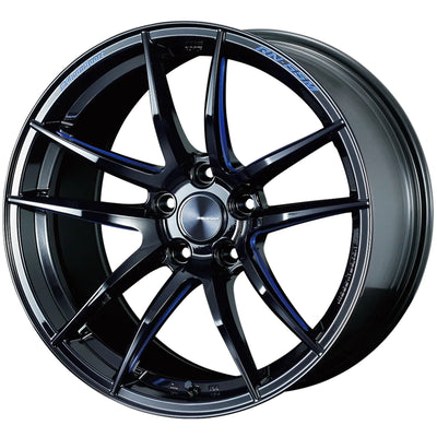 WedsSport RN-55M Black Blue wheel