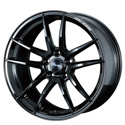 WedsSport RN-55M Gloss Black wheel