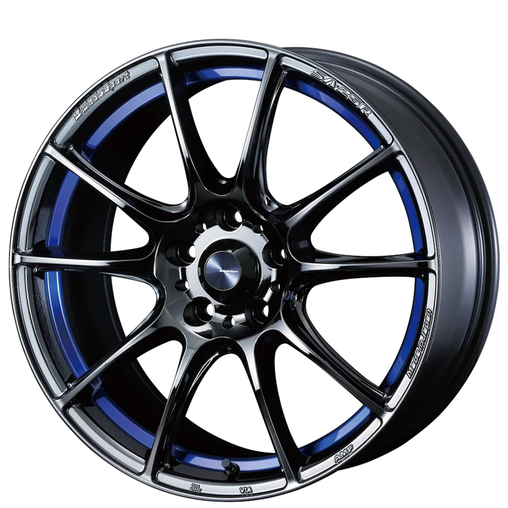 WedsSport SA-25R Black Chrome Wheel