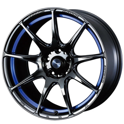 WedsSport SA-99R Black Blue wheel