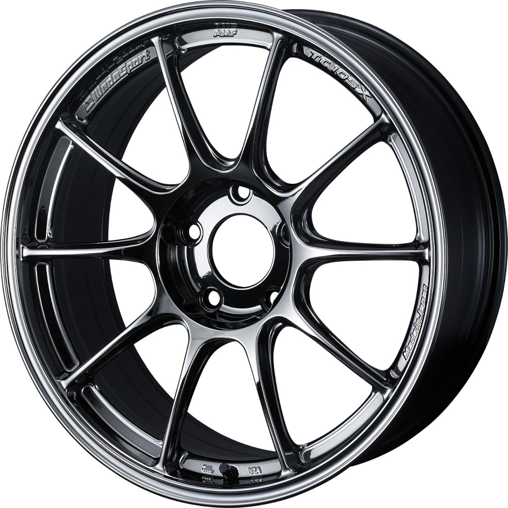 WedsSport TC-105X Black Chrome Wheel