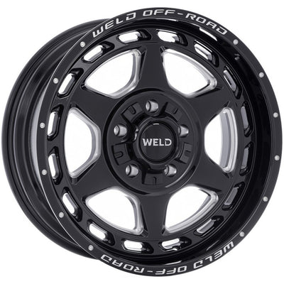 Weld Off-Road Aragon Black Milled Wheel