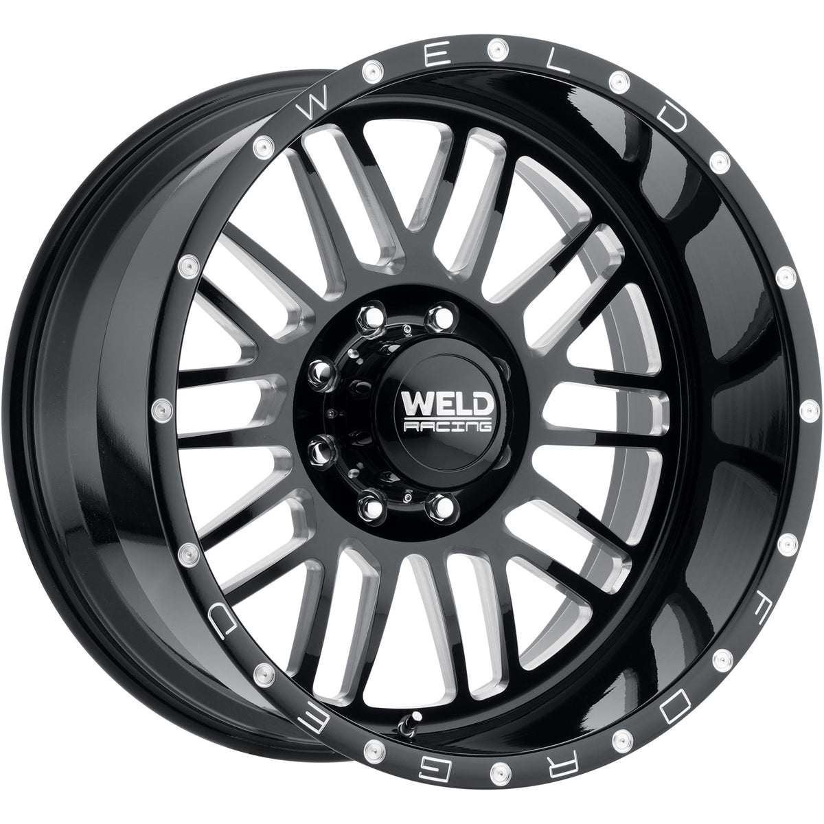Weld Off-Road Konflict XT Black Milled Wheel