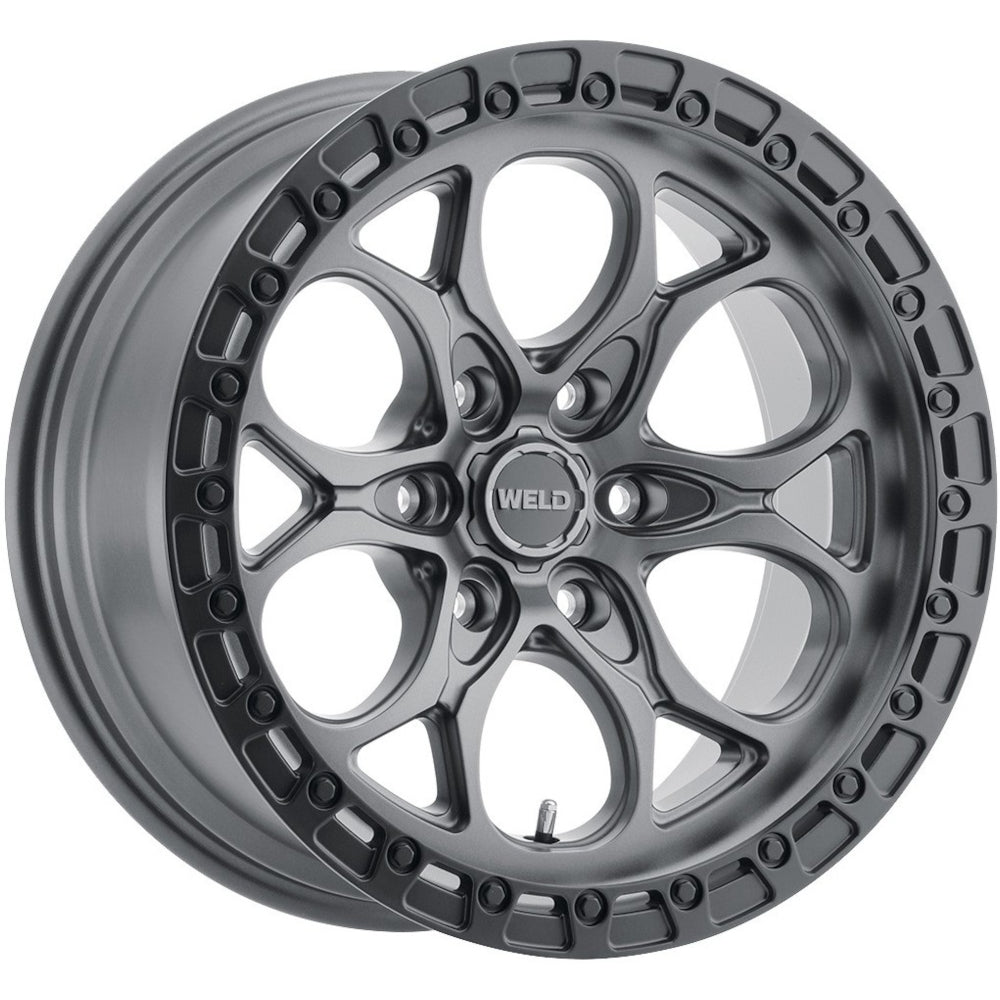Weld Off-Road Ledge 6 Gunmetal Wheel