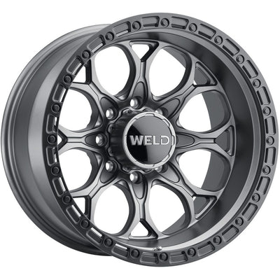 Weld Off-Road Ledge 8 Gunmetal Wheel