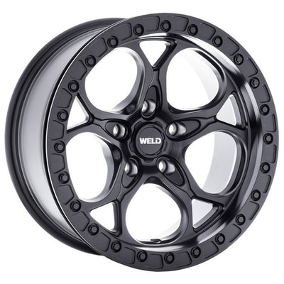 Weld Off-Road Ledge Beadlock Black Wheel