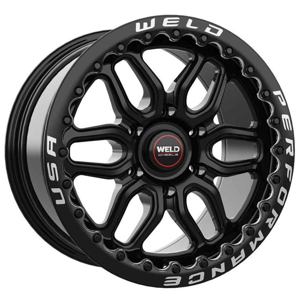 Weld Racing Laguna 6 Beadlock Black Wheel