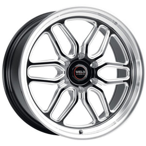 Weld Racing Laguna 6 Black Milled wheel
