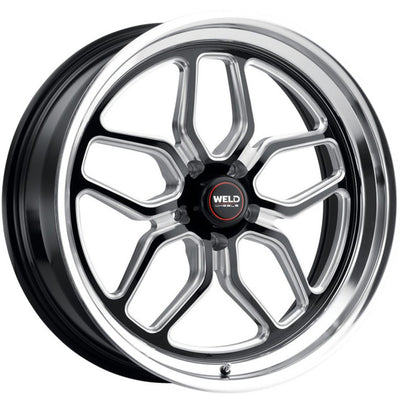 Weld Racing Laguna Black Milled Wheel