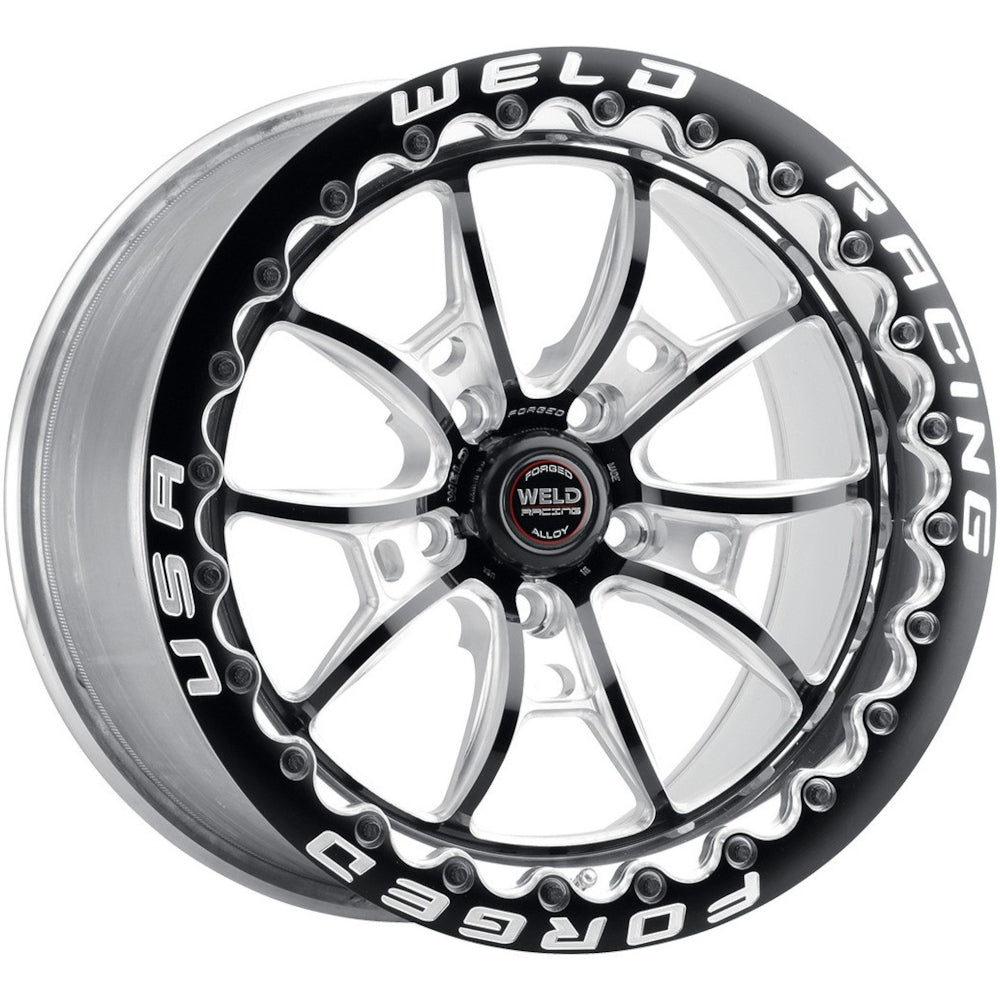 Weld Racing S80 Beadlock Black Milled Wheel