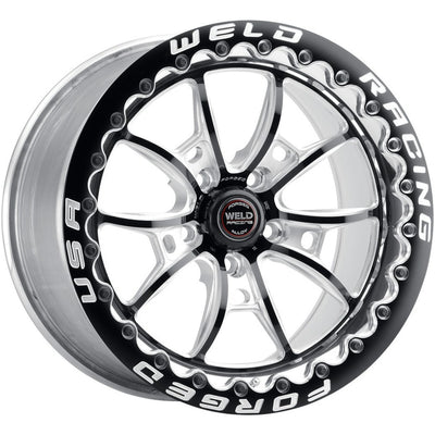 Weld Racing S80 Beadlock Black Milled Wheel