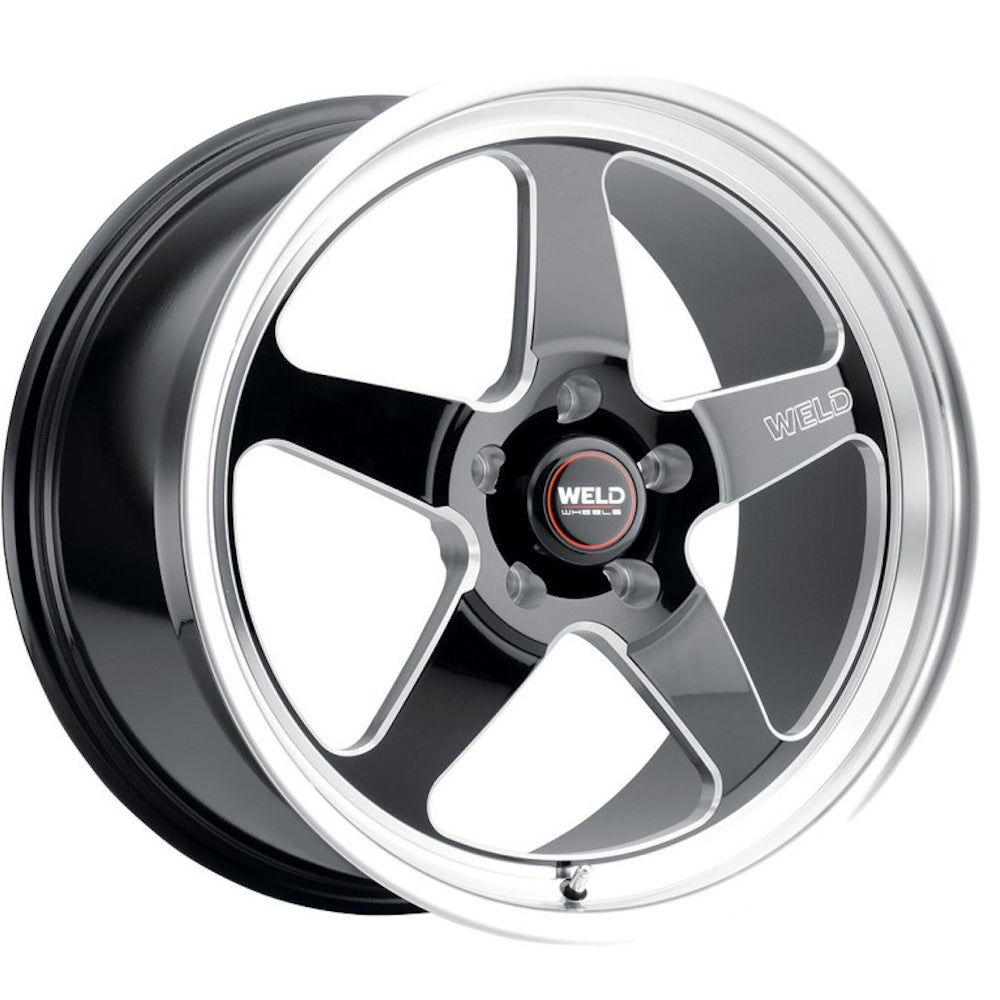 Weld Racing Ventura Drag Black Milled Wheel