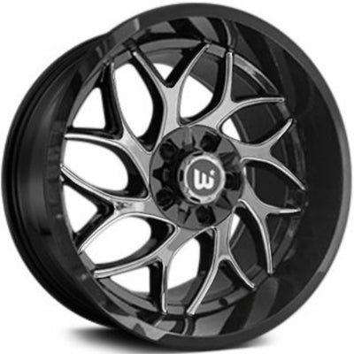 Wesrock Offroad Duke Black Brushed Wheel