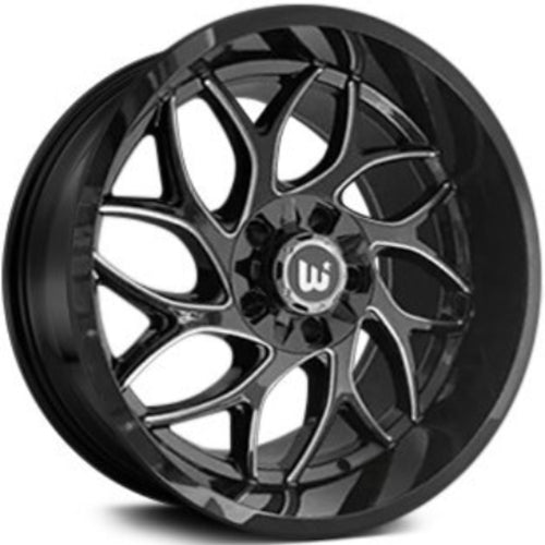 Wesrock Offroad Duke Black Milled Wheel