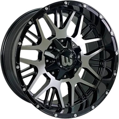Wesrock Offroad Paxton Black Brushed Wheel