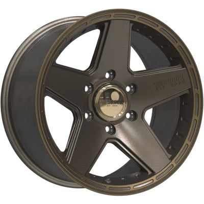 Wesrock Offroad ST-5 Bronze Machined Wheel