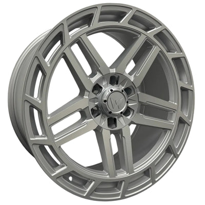 Western Off-Road HC66 Silver Machined Wheel