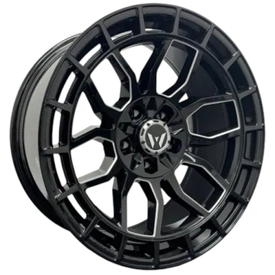 Western Off-Road TR70 Black Milled Wheel