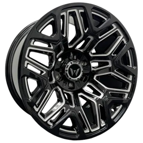 Western Off-Road Tundra Black Milled Wheel
