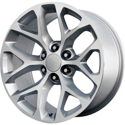 Wheel Replicas V1182 Silver Machined Wheel