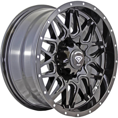 White Diamond W2734 Gloss Black Wheel