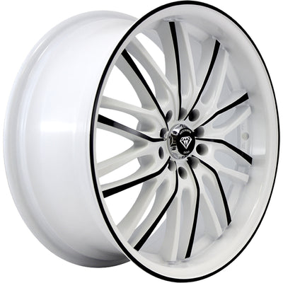 White Diamond W3108 White Wheel