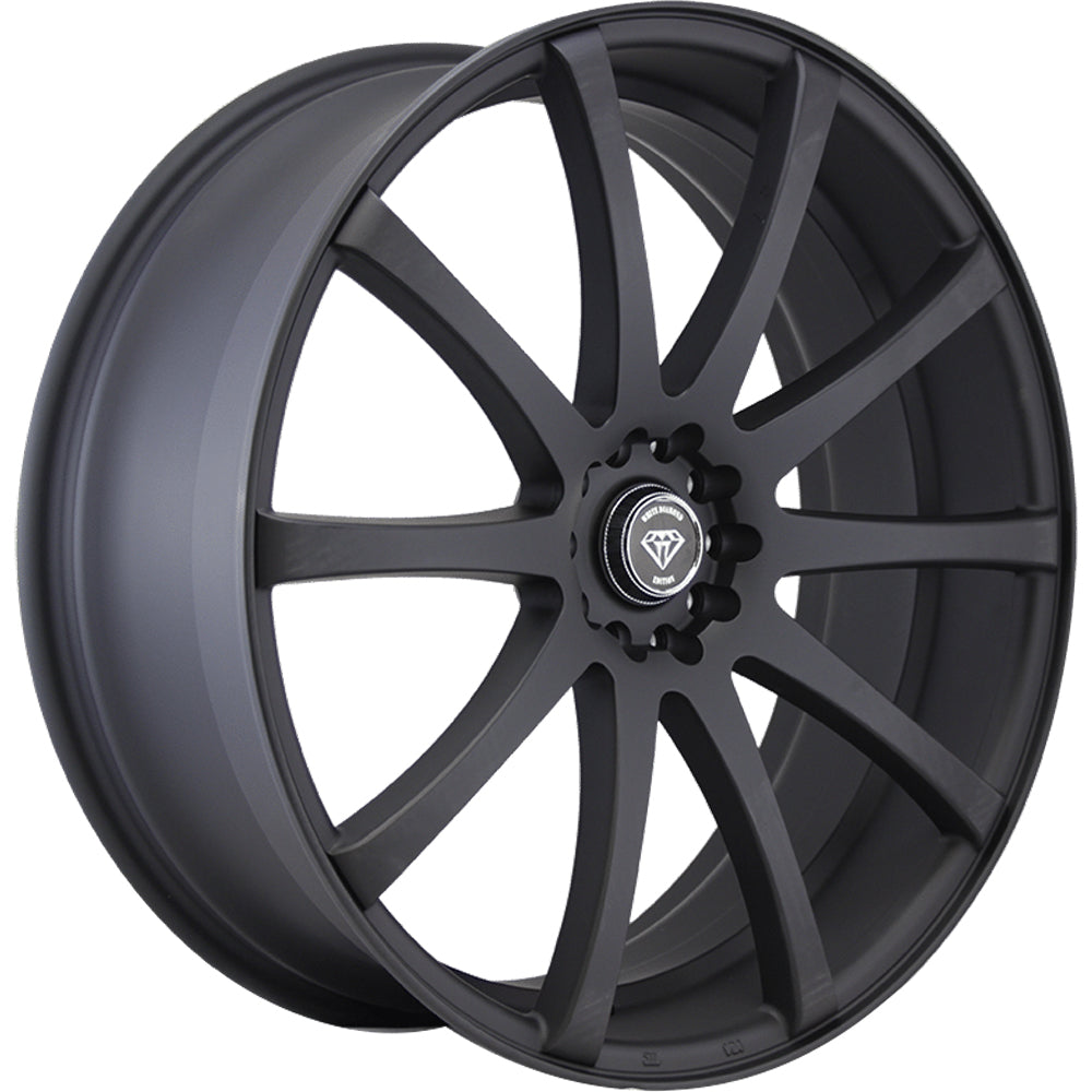 White Diamond W3196 Matte Black Wheel