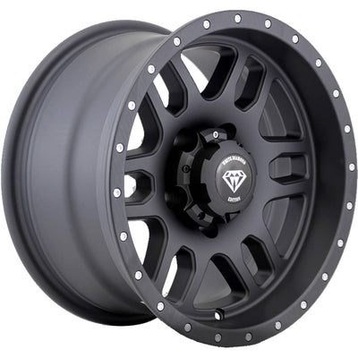 White Diamond W3244 Matte Black Wheel