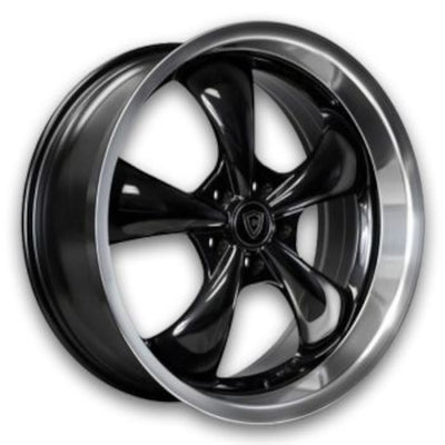 White Diamond W5605 Black Polished Wheel