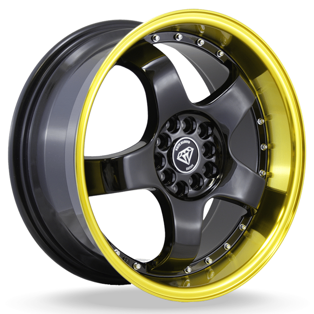 White Diamond W803 Black Wheel